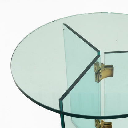 Glass Side Table