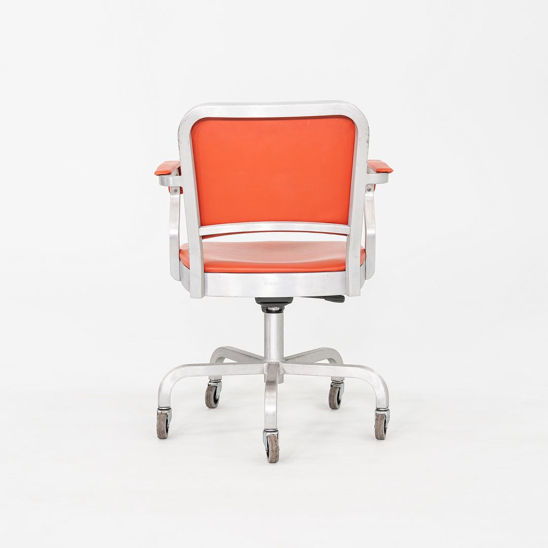 Navy Officer Swivel Armchair