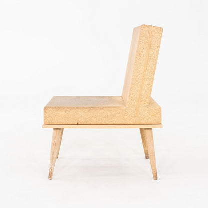Cork and Oak Lounge Chair