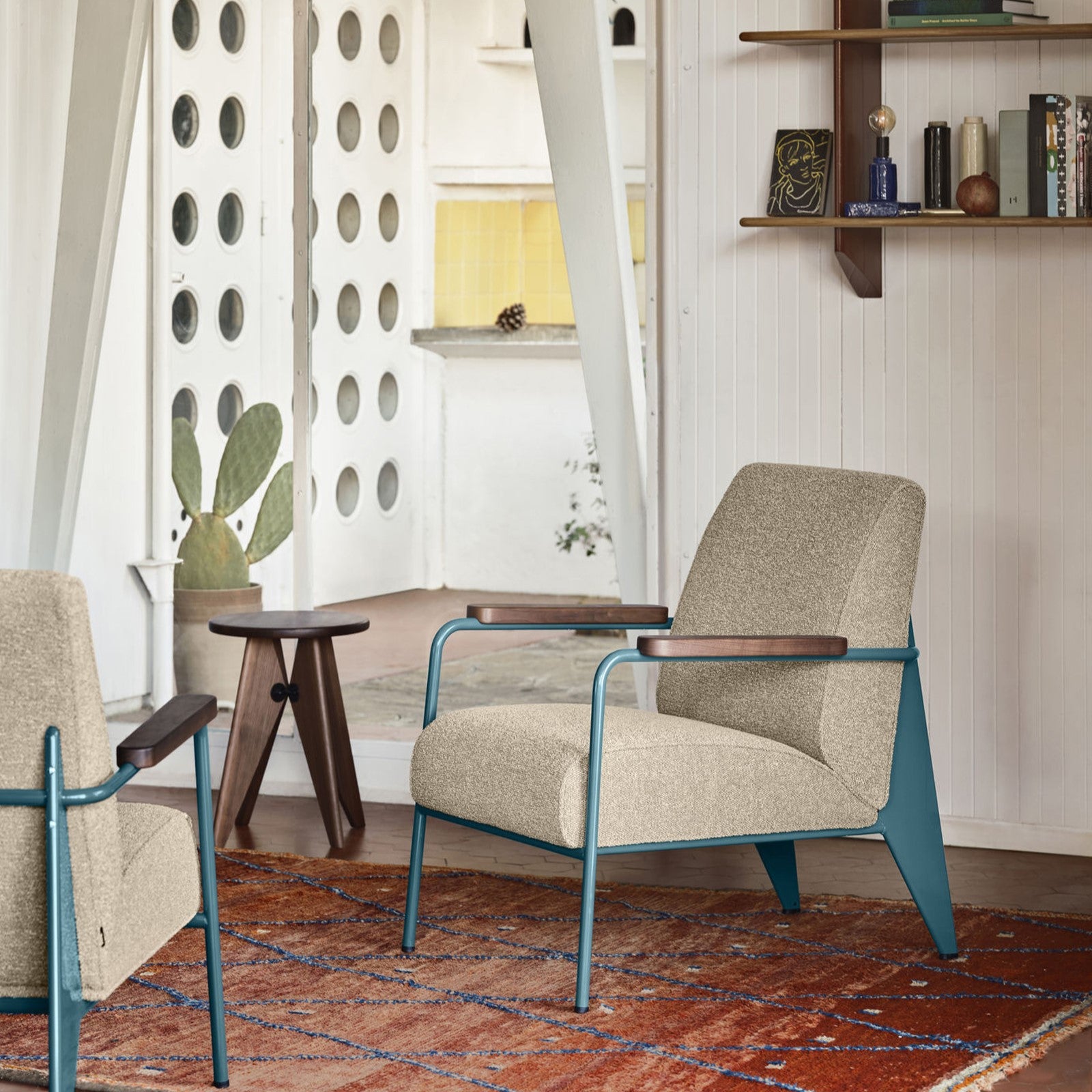 Fauteuil de Salon Chair — Fabric