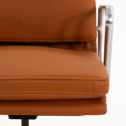 Aluminum Group Soft Pad Management Desk Chair, Model EA435