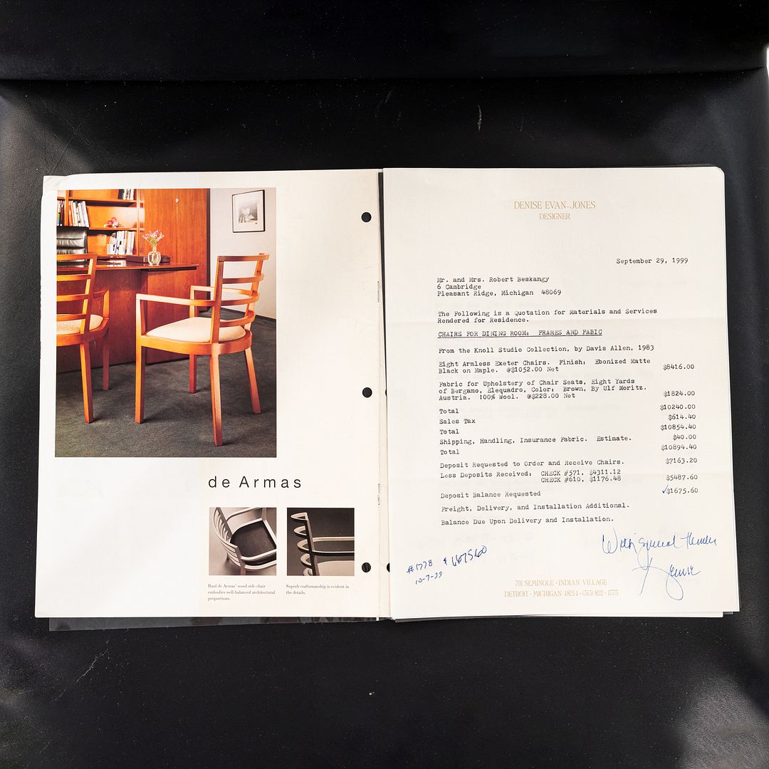 Exeter Armless Dining Chair