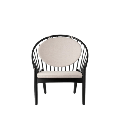 J166 Jørna Chair — Jet Black Oak/Beige