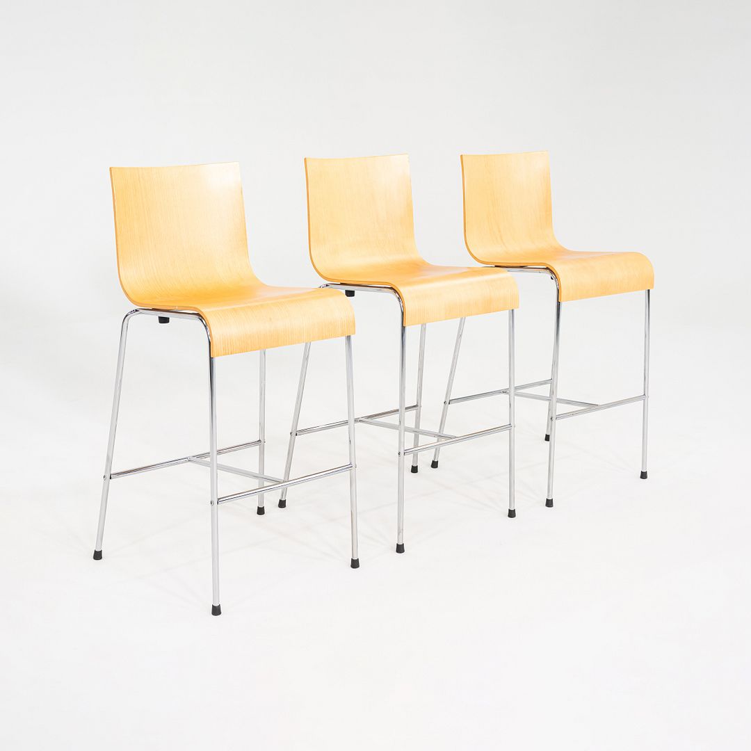 Compasso d'Oro Bentwood Counter Stool