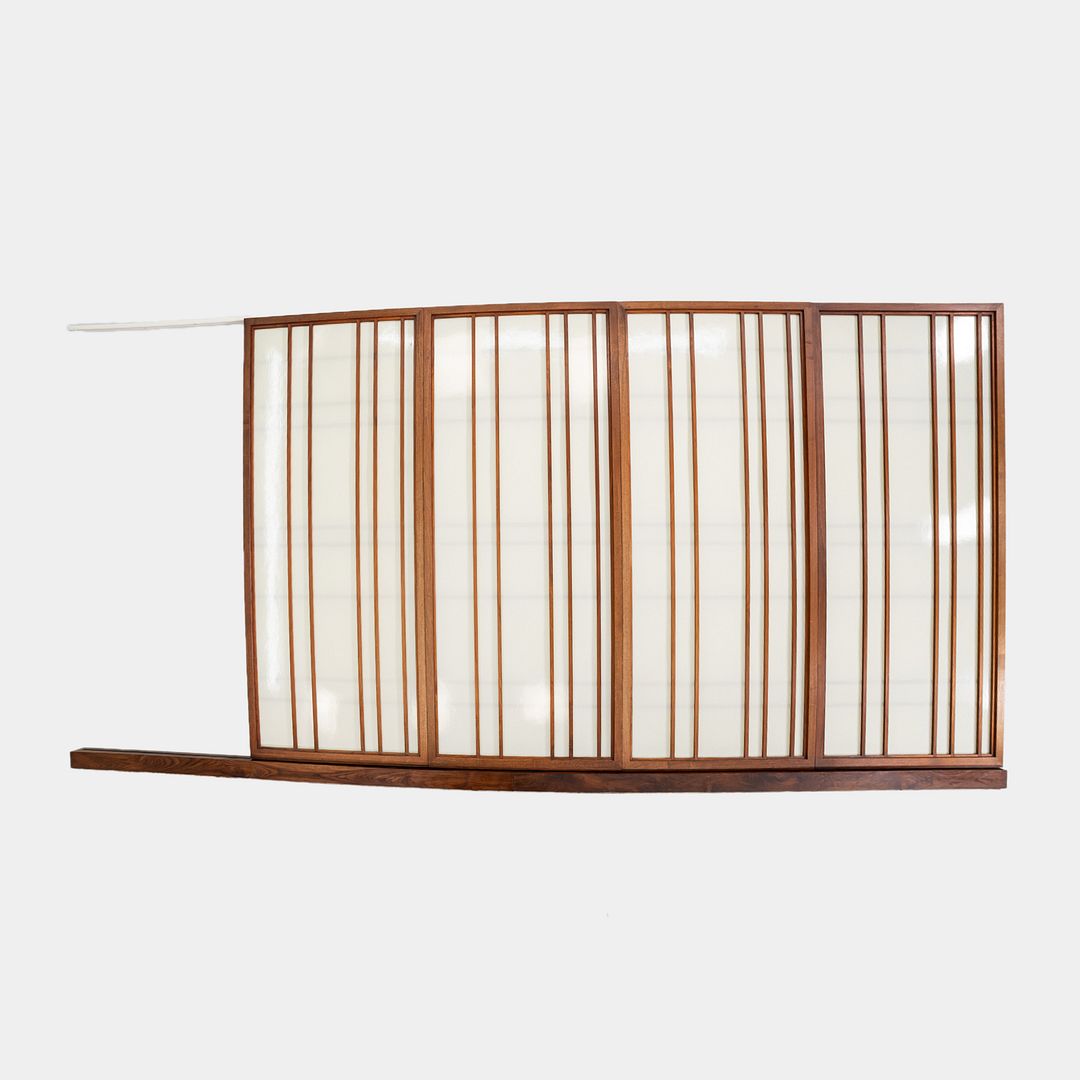 Walnut and Fiberglass Panels