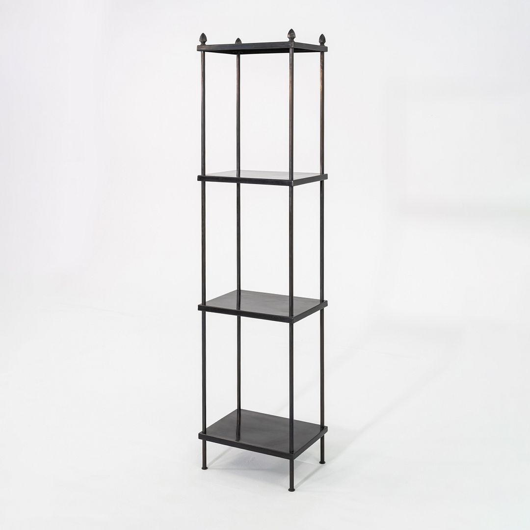 Zinc-Coated Steel Etagere