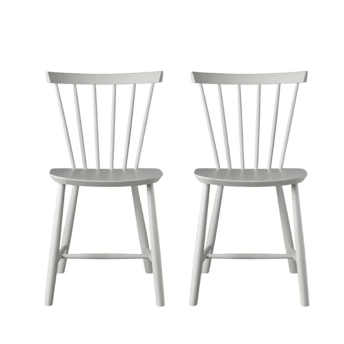 J46 Dining Chair — Dust & Bones Beech — Set of 2