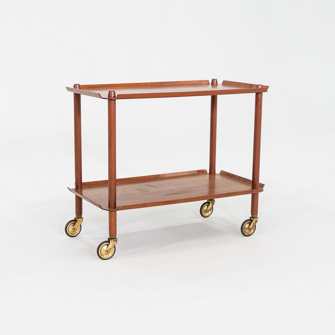 Teak Bar Cart