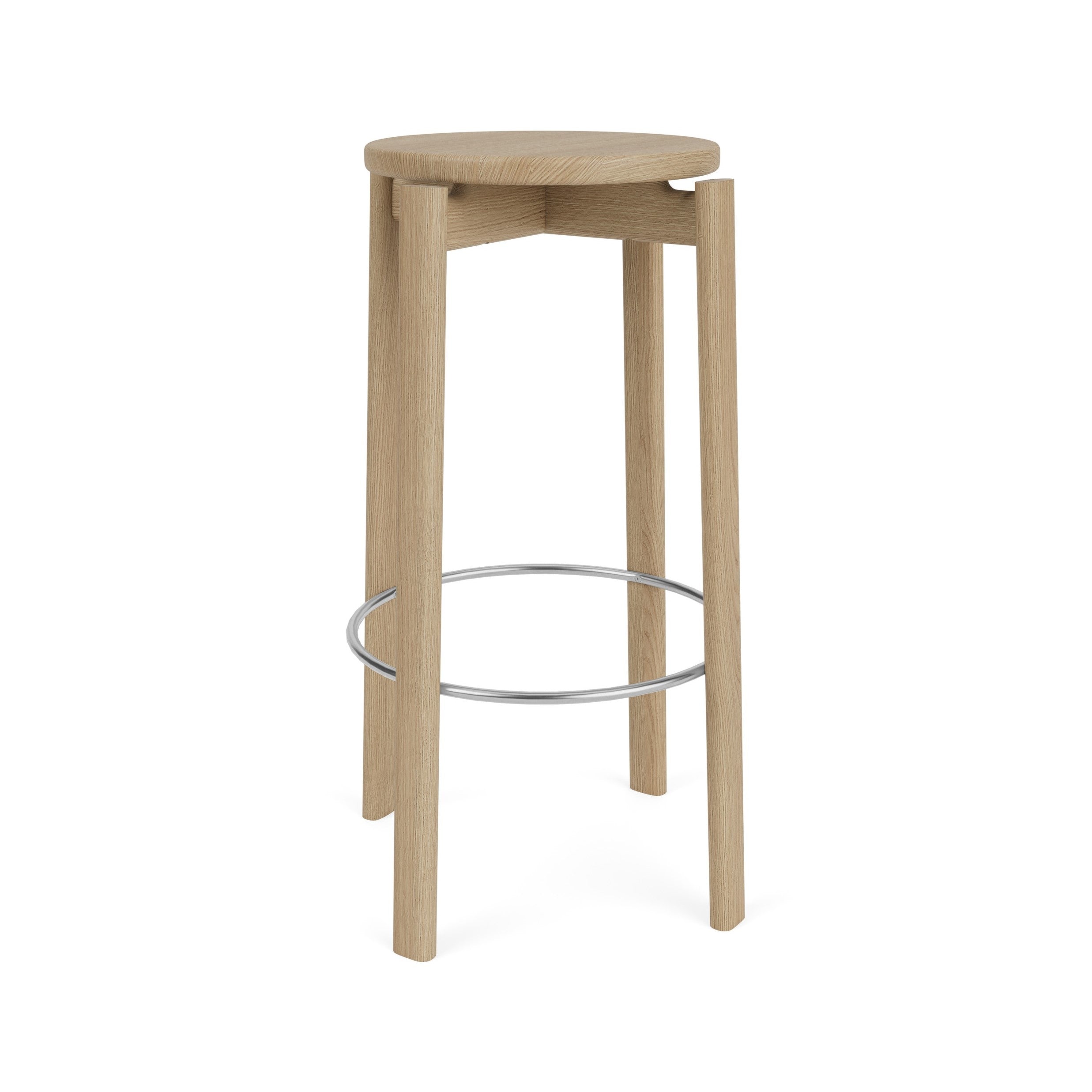 Passage Bar and Counter Stool  — Wood Seat