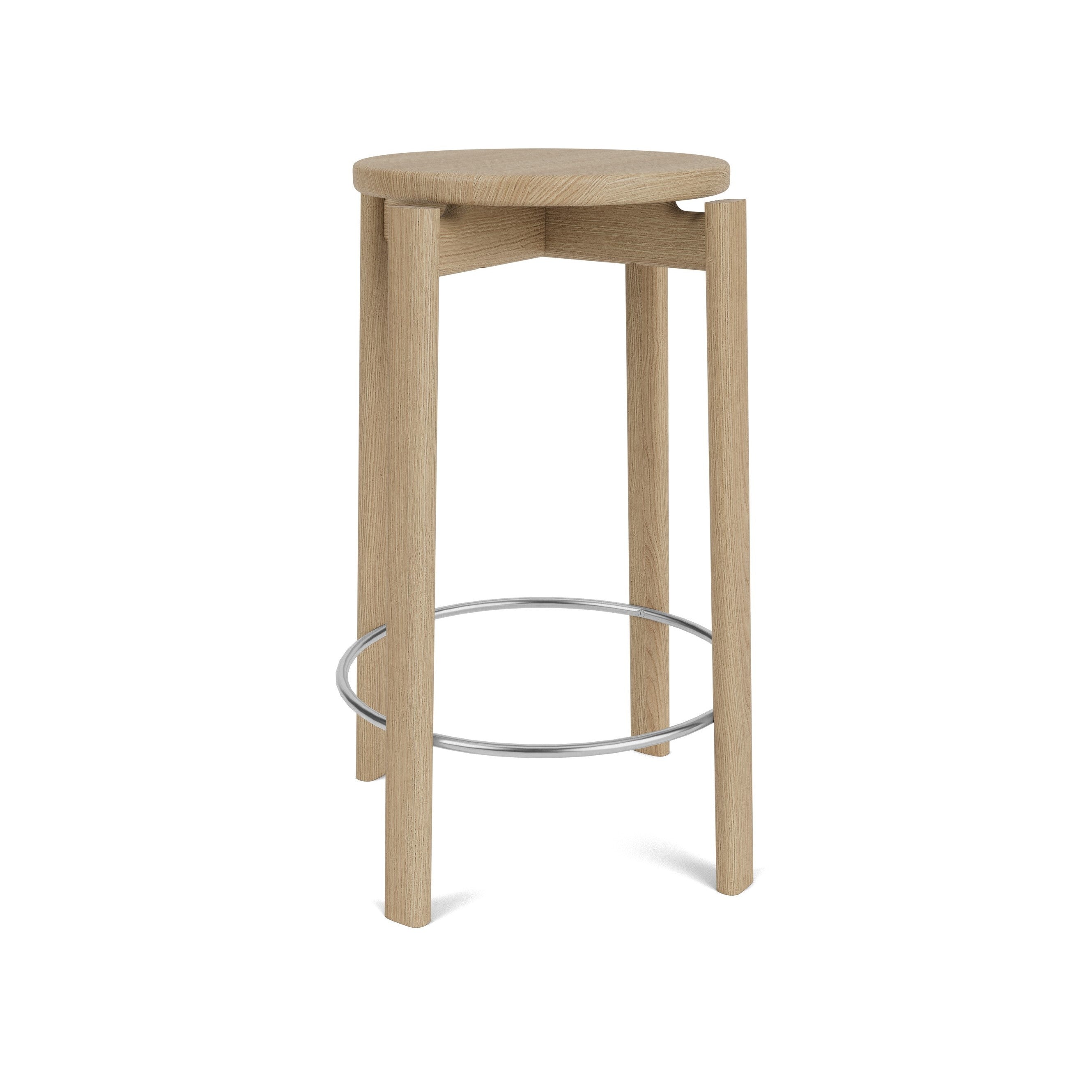 Passage Bar and Counter Stool  — Wood Seat