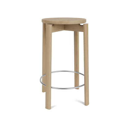 Passage Bar and Counter Stool  — Wood Seat
