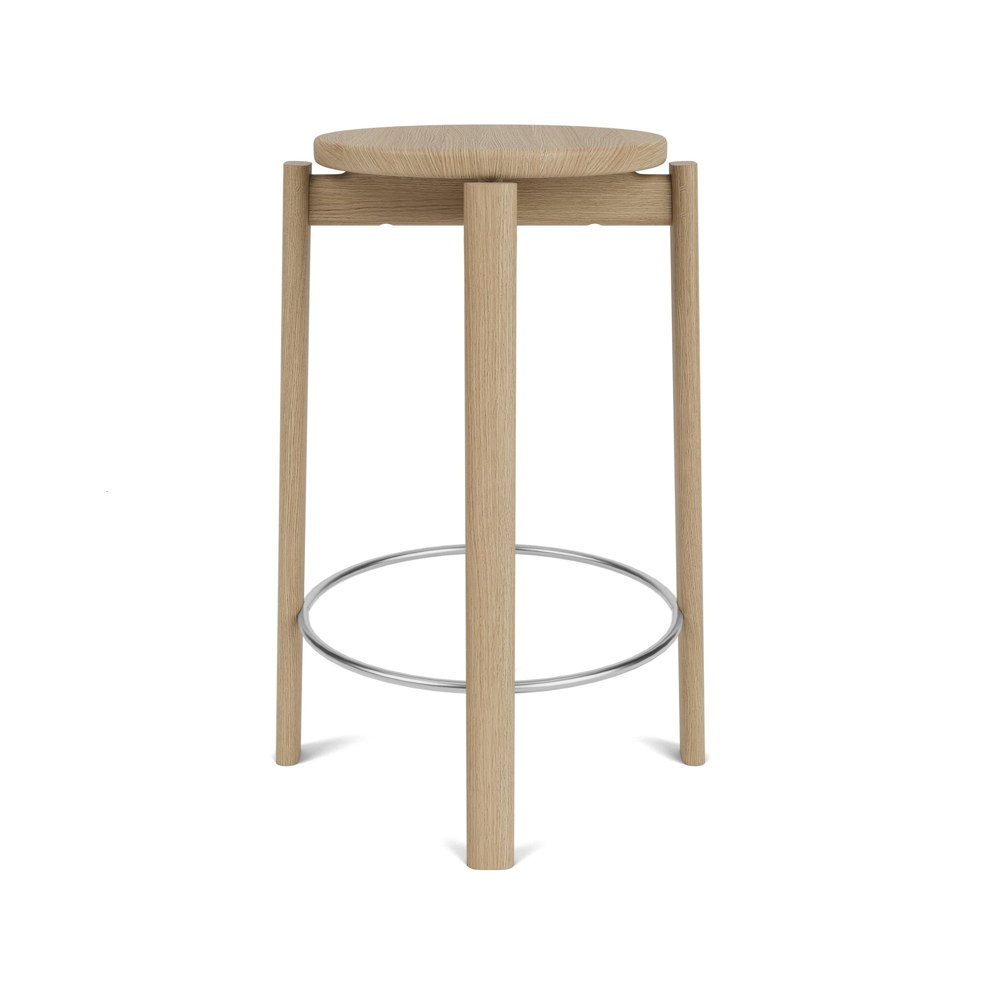 Passage Bar and Counter Stool  — Wood Seat