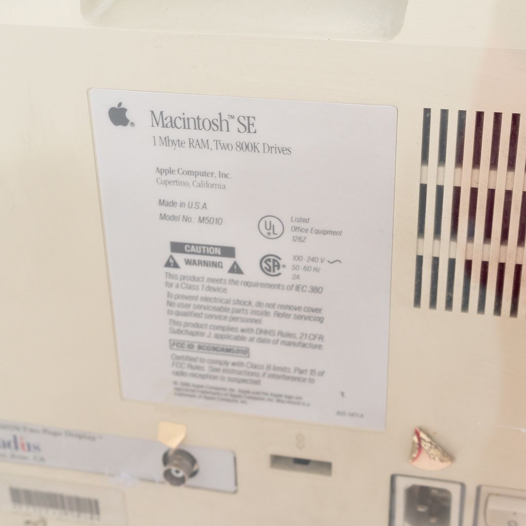 Apple Macintosh SE FD-HD Computer
