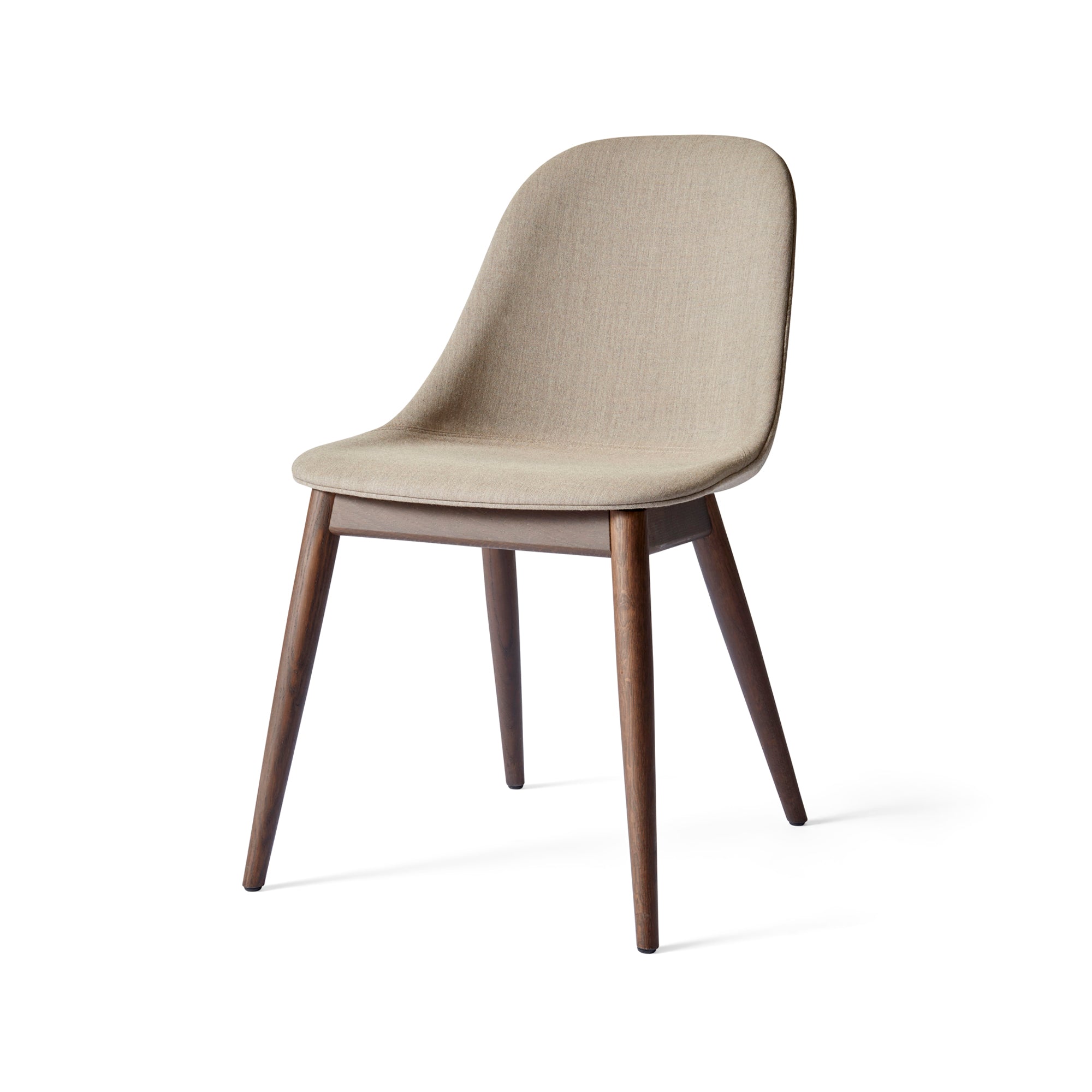 Harbour Dining Chair — Upholstered Shell — Wood Base