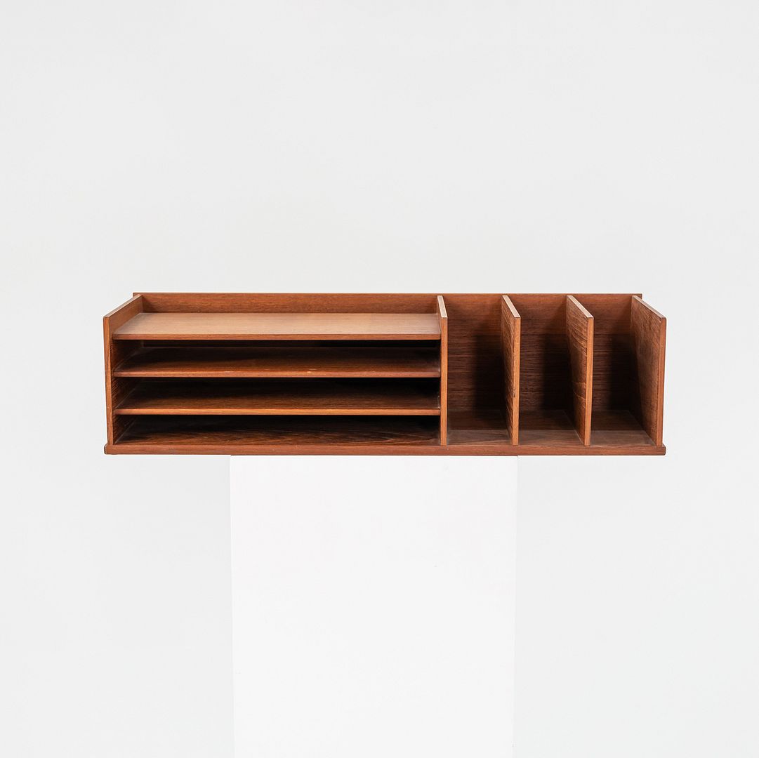 Selectform Teak Desk Organizer