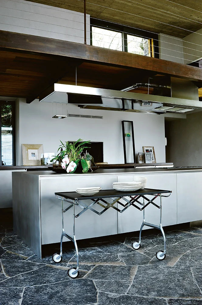 Battista Folding Trolley — Metallized