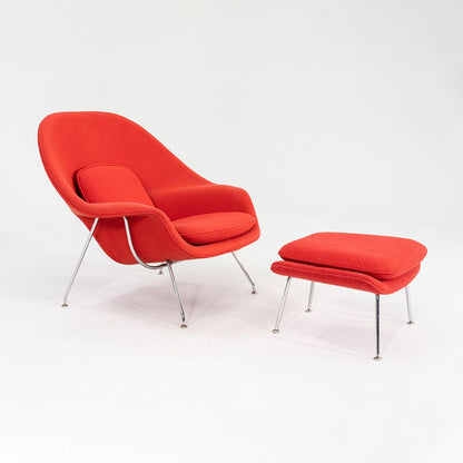 Saarinen Womb Chair and Ottoman, Model 70L