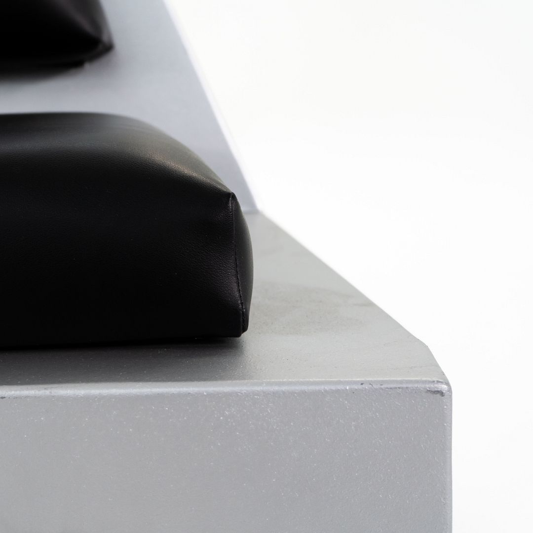Futuristic Sculptural Aluminum Club Chair