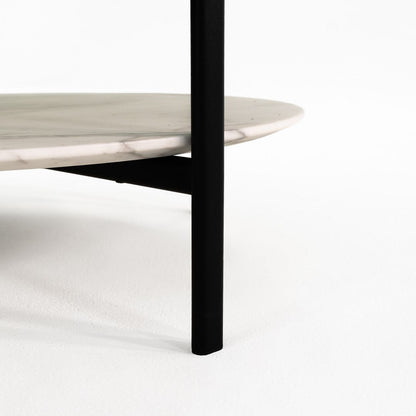 Ruta 2-Tier Round Coffee Table