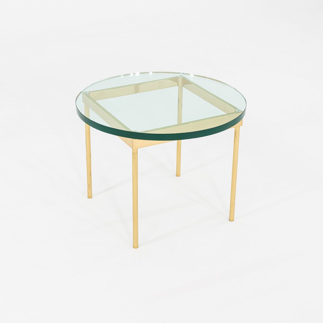 Bronze and Glass Side Table
