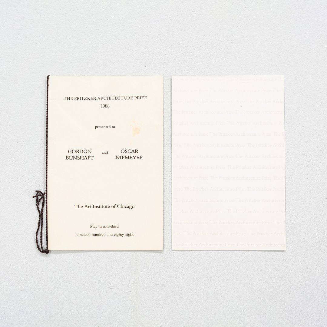 Pritzker Architecture Prize Program and Invitation