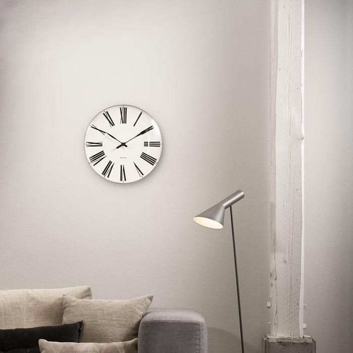 Arne Jacobsen Roman Wall Clock — Large