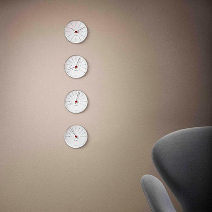 Arne Jacobsen Bankers Wall Clock — Extra Small White