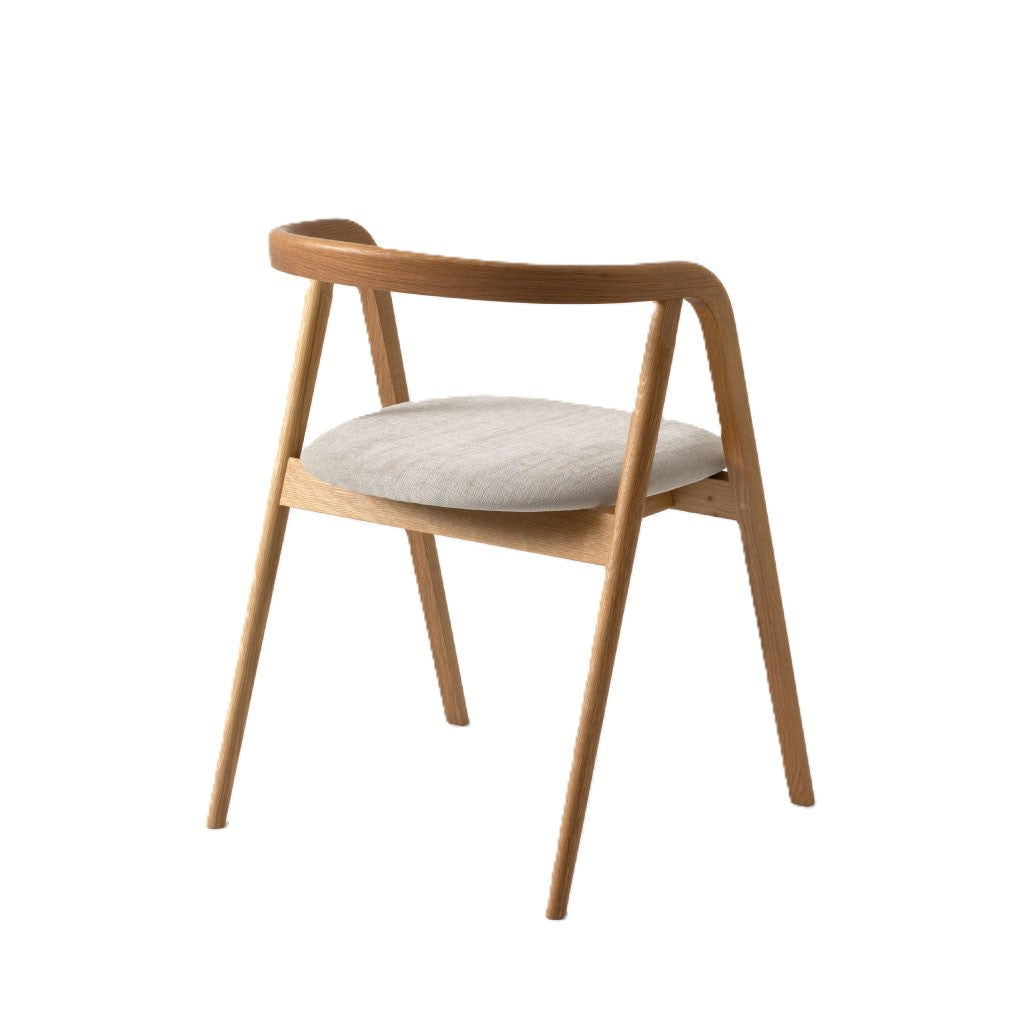 Shika Arm Chair — Upholstered Seat