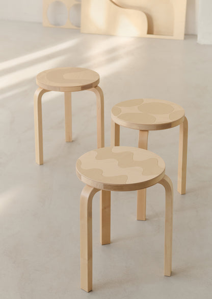 Stool 60 — Artek + Marimekko
