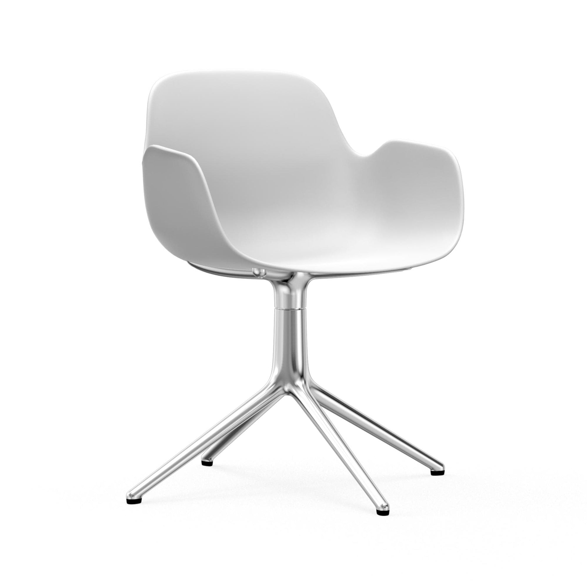 Form Swivel Armchair — 4 Legs