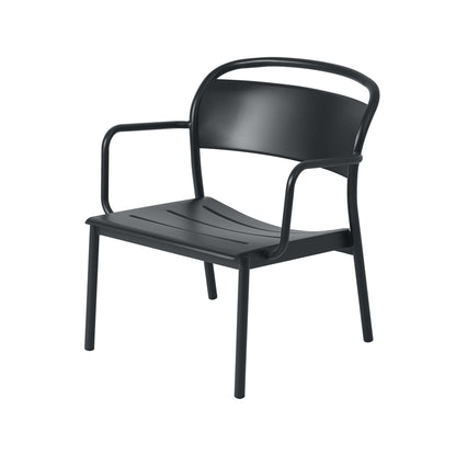 Linear Steel Lounge Armchair