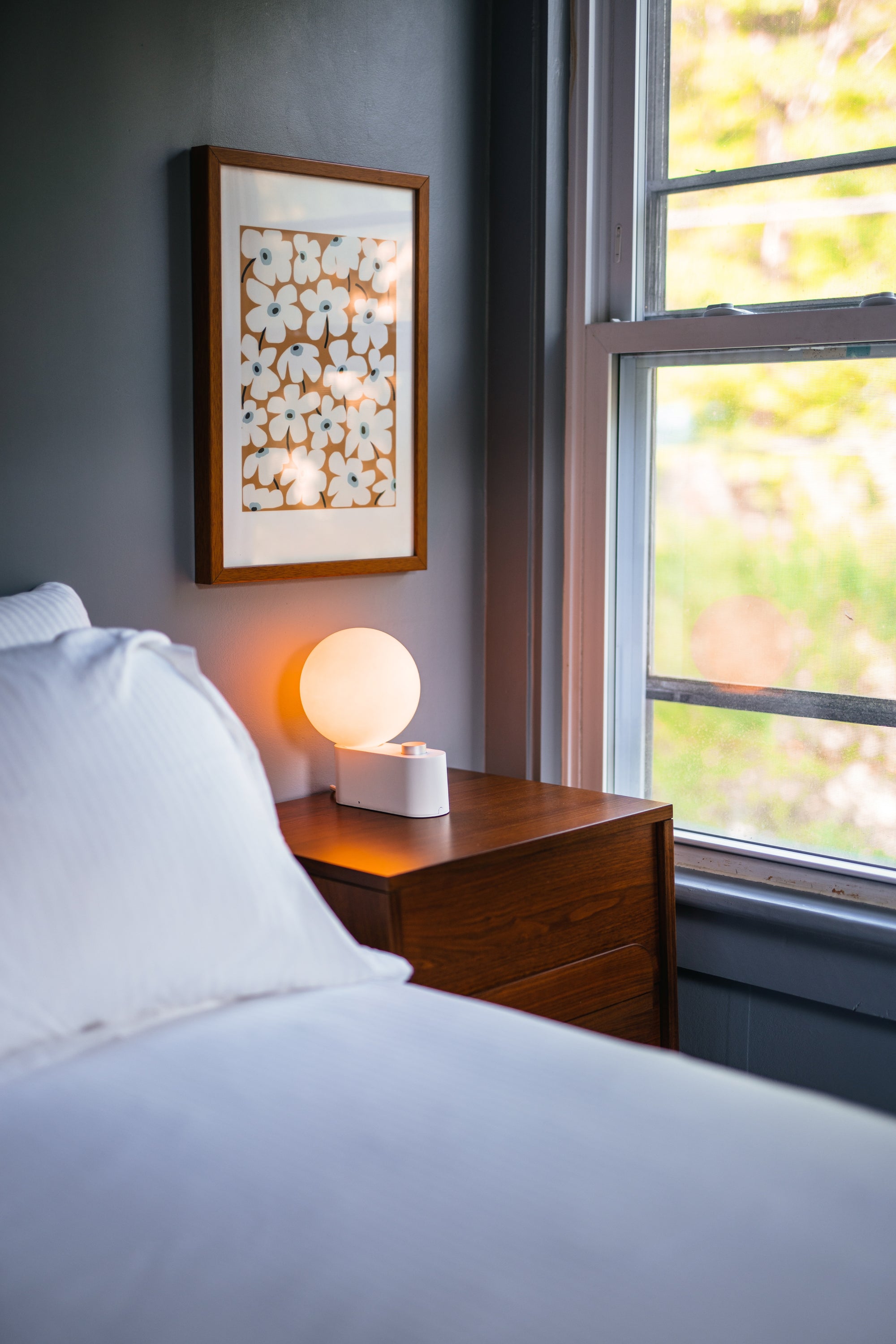 Alumina Table and Wall Lamp