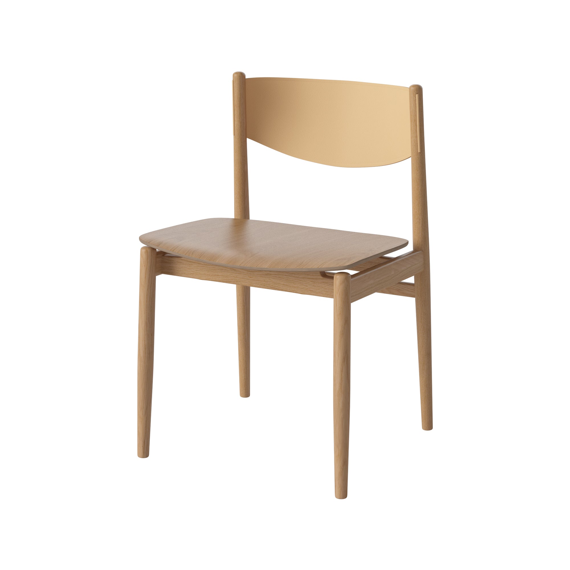 Apelle Dining Chair — Wood Seat