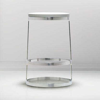 Aro Bar and Counter Stool — Upholstered Seat