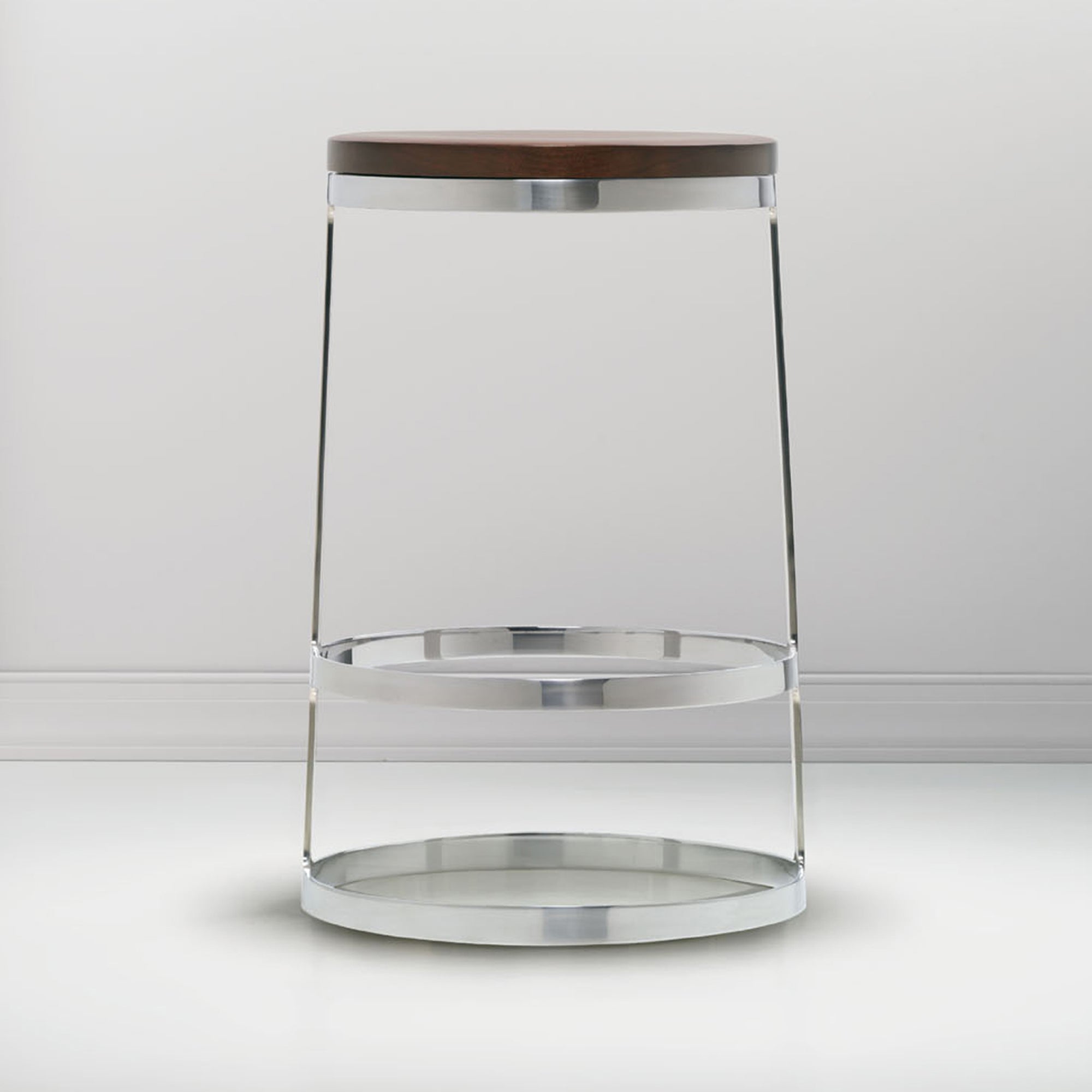 Aro Bar and Counter Stool — Wood Seat