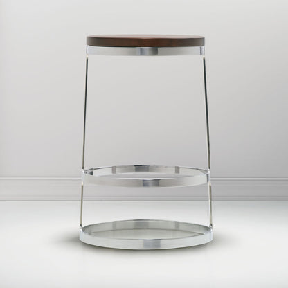 Aro Bar and Counter Stool — Wood Seat