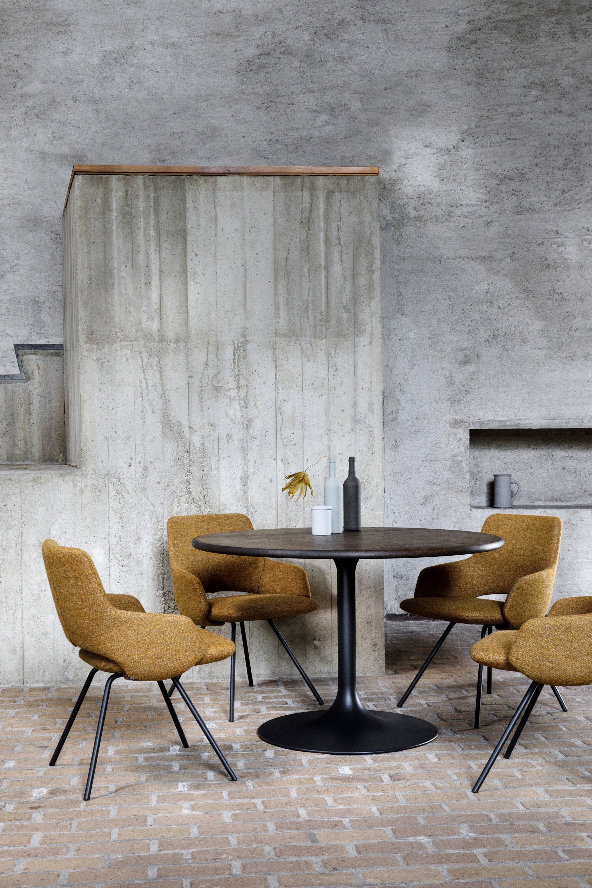 Jima Dining Chair — Lowback Steel