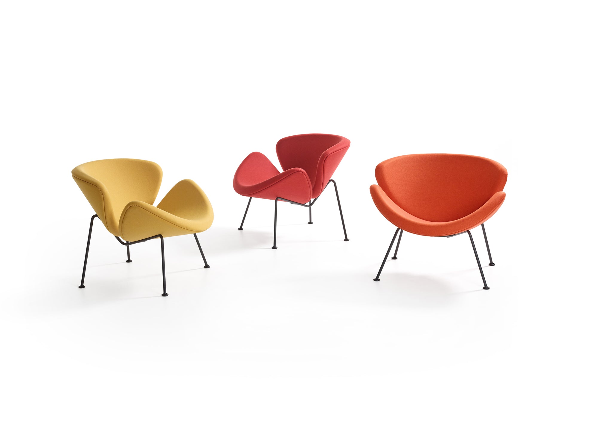 Orange Slice Lounge Chair