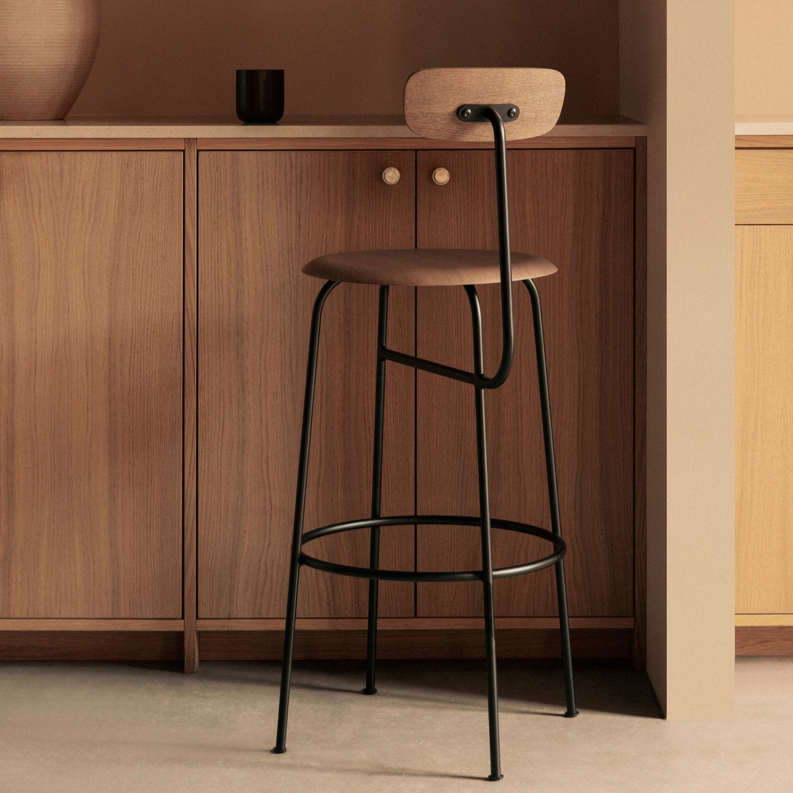Afteroom Counter and Bar Chair — Wood