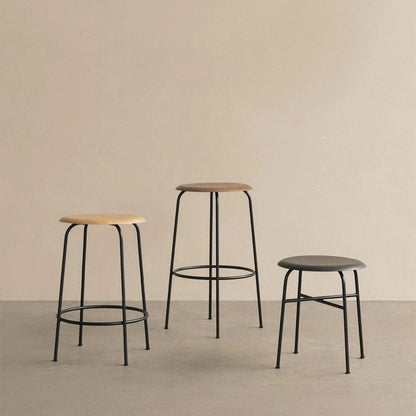 Afteroom Stool — Wood Seat