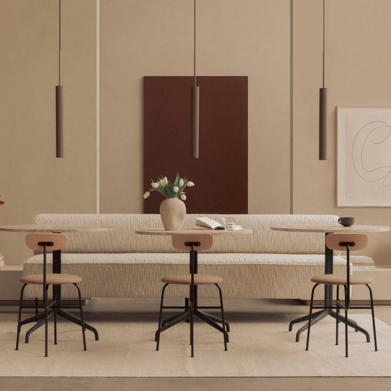 Afteroom Dining Chair — Upholstered Seat