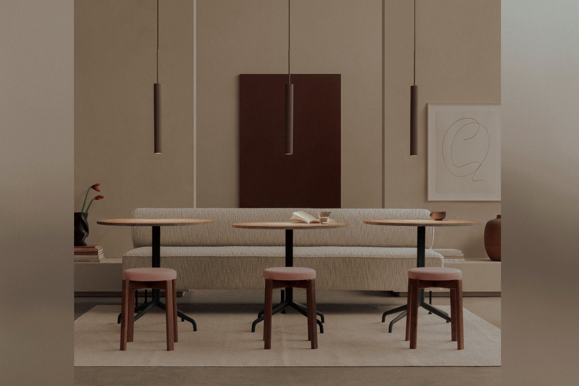 Harbour Column Dining Table — Rectangular