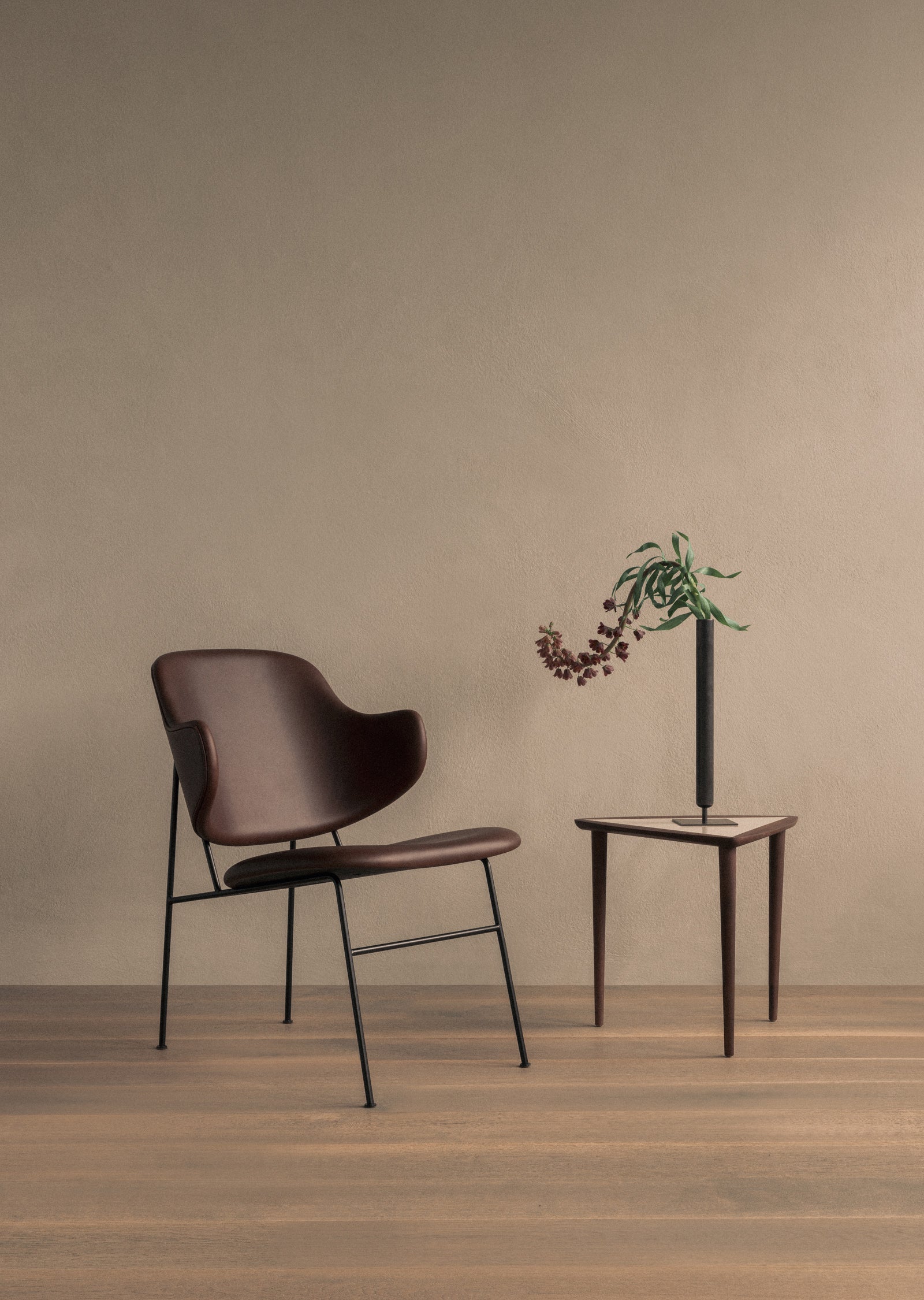 Penguin Lounge Chair — Upholstered Seat and Back