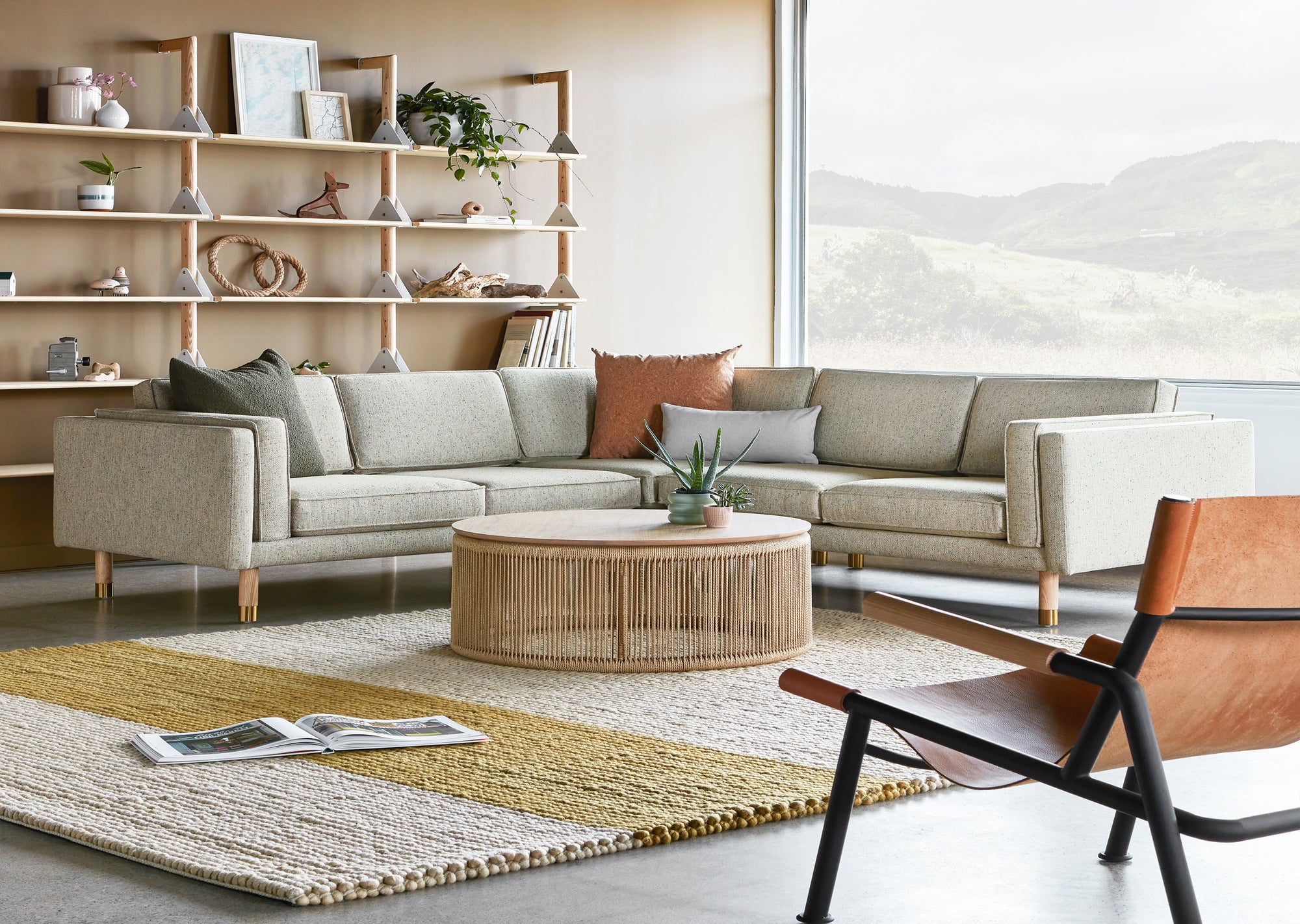 Augusta Bi-Sectional Sofa