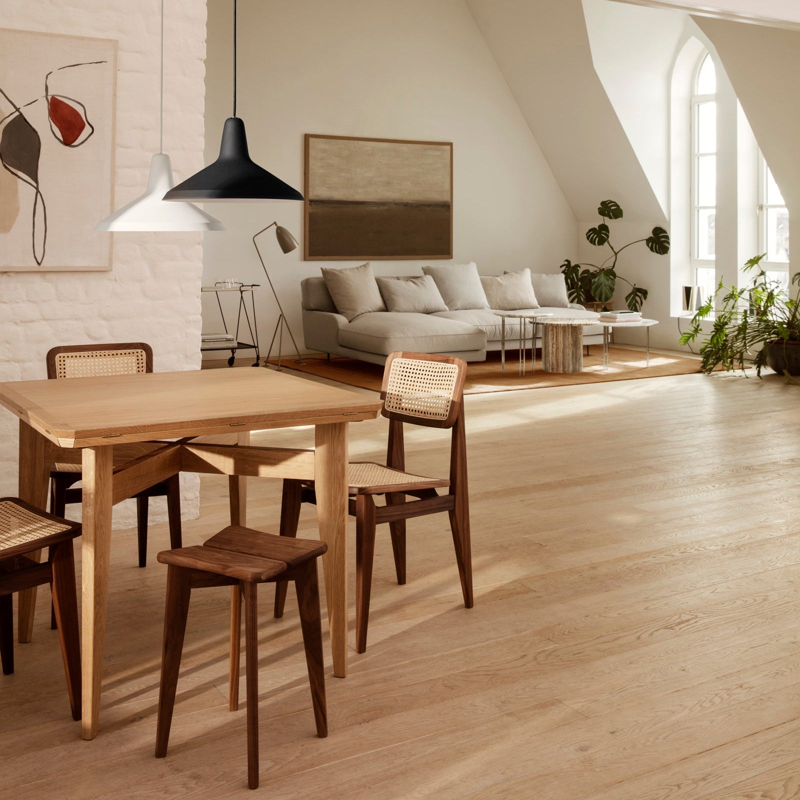 C-Chair Dining Chair — French Cane