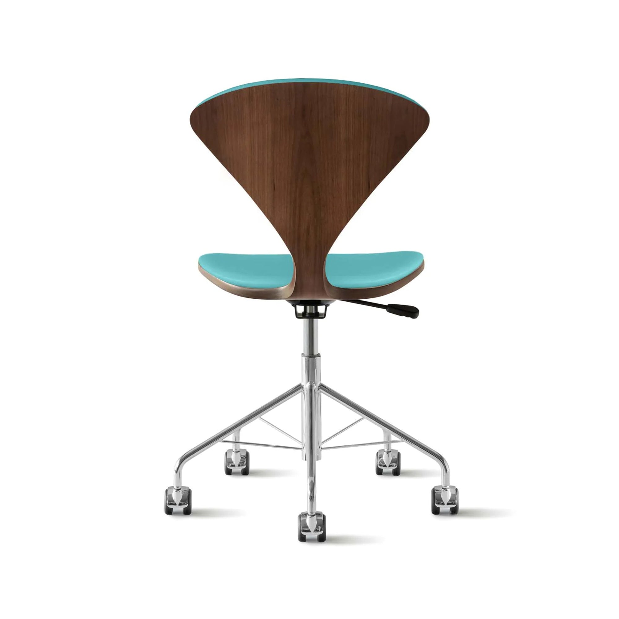 Cherner Swivel Base Chair with Seat and Back Pads