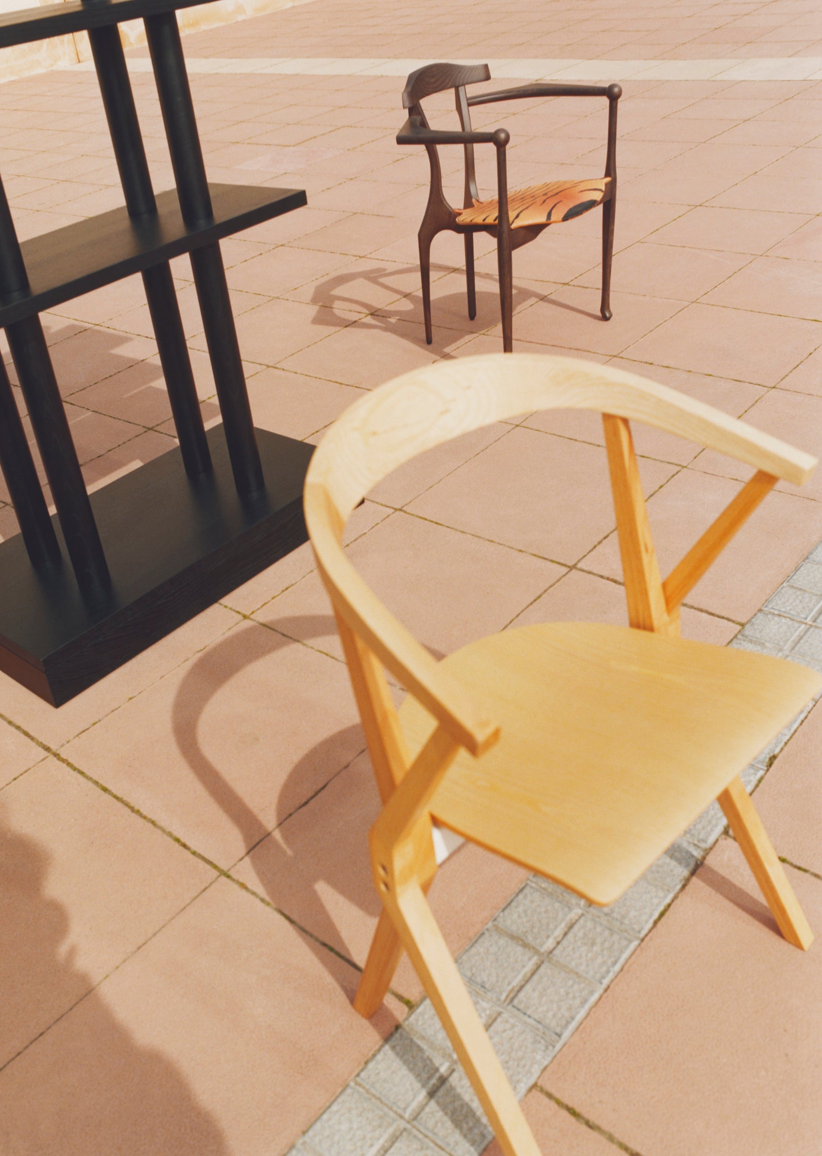 Chair B — Wood Seat