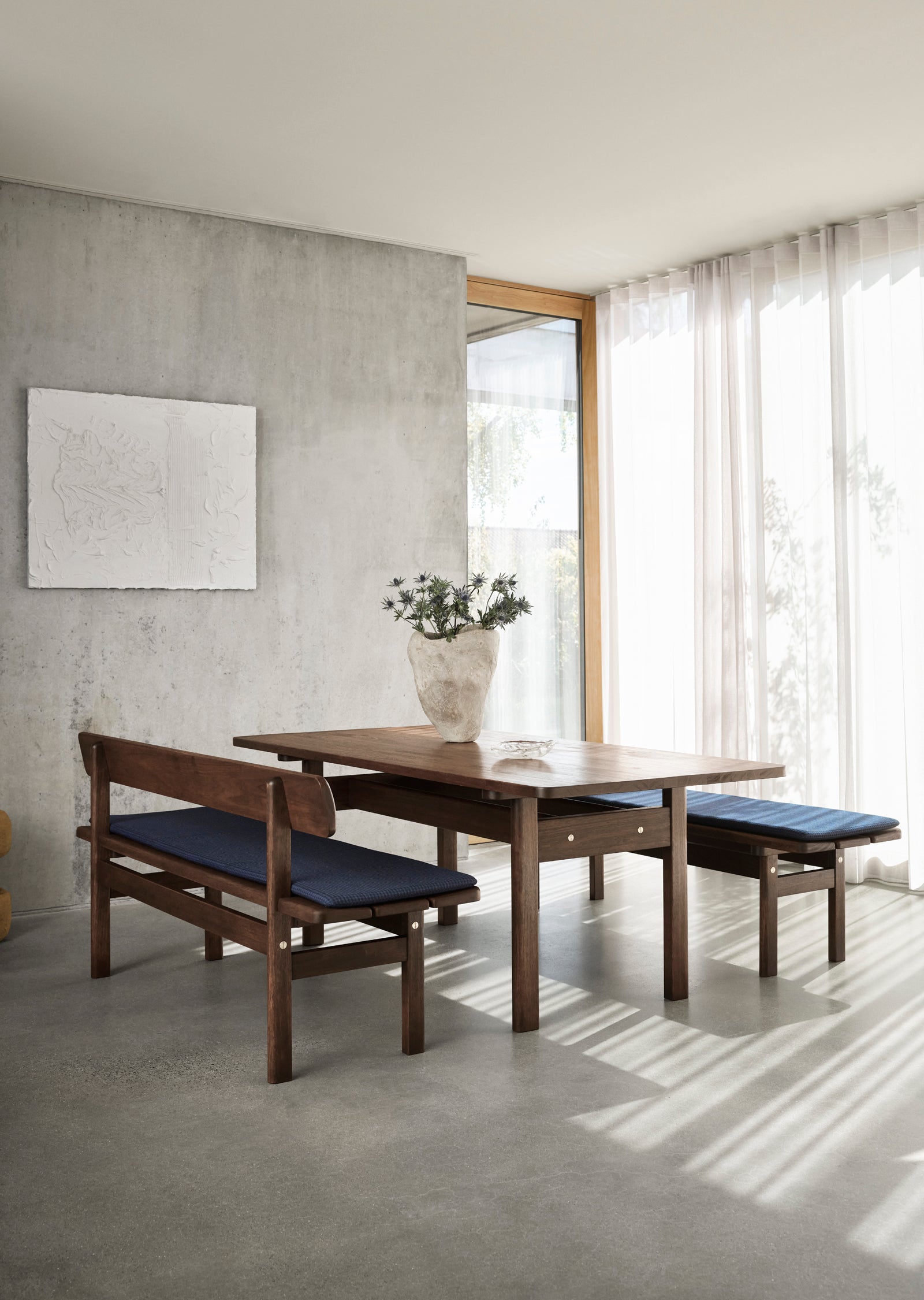 BM0699 Asserbo Bench with Backrest