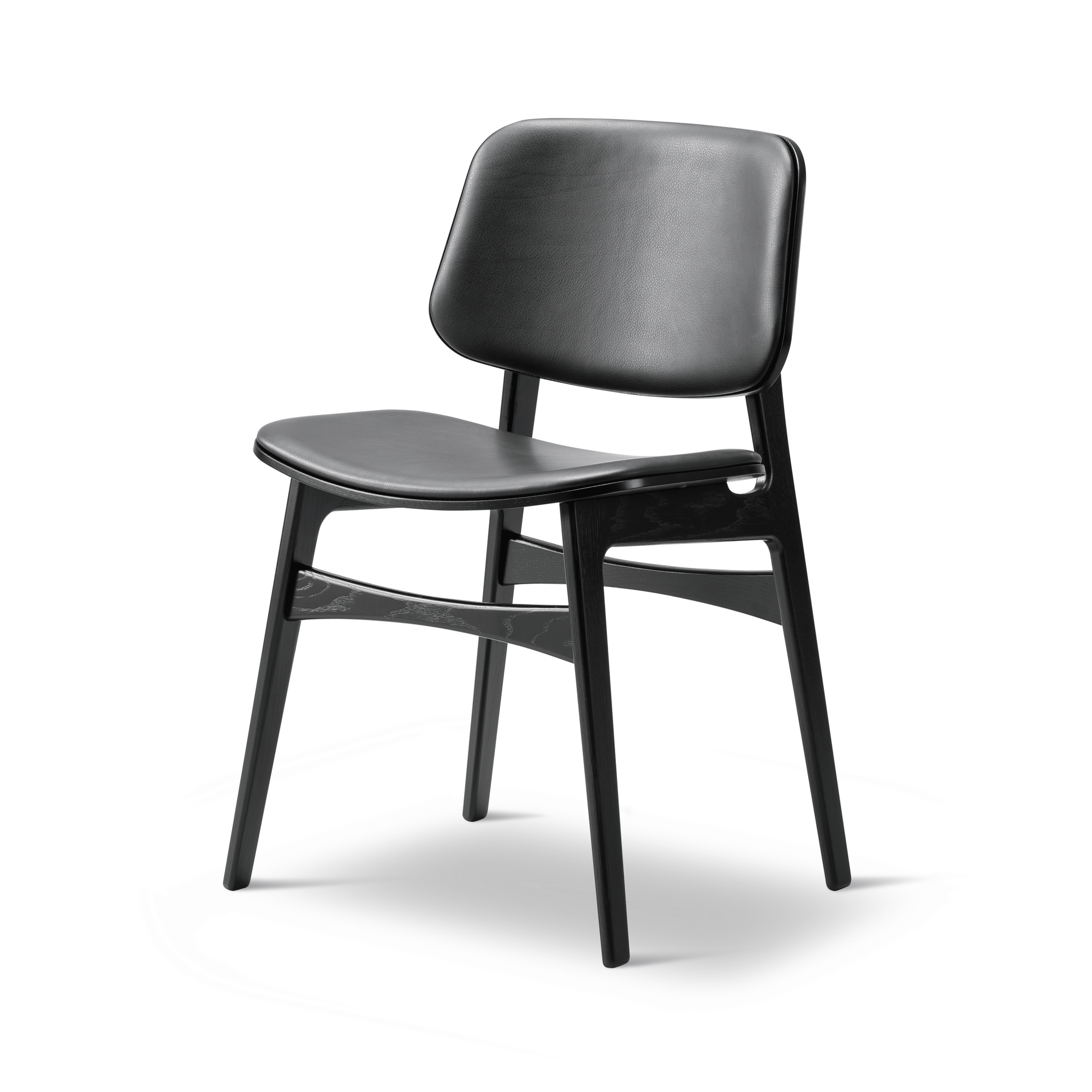Søborg Chair — Wood Frame — Seat and Back Upholstered