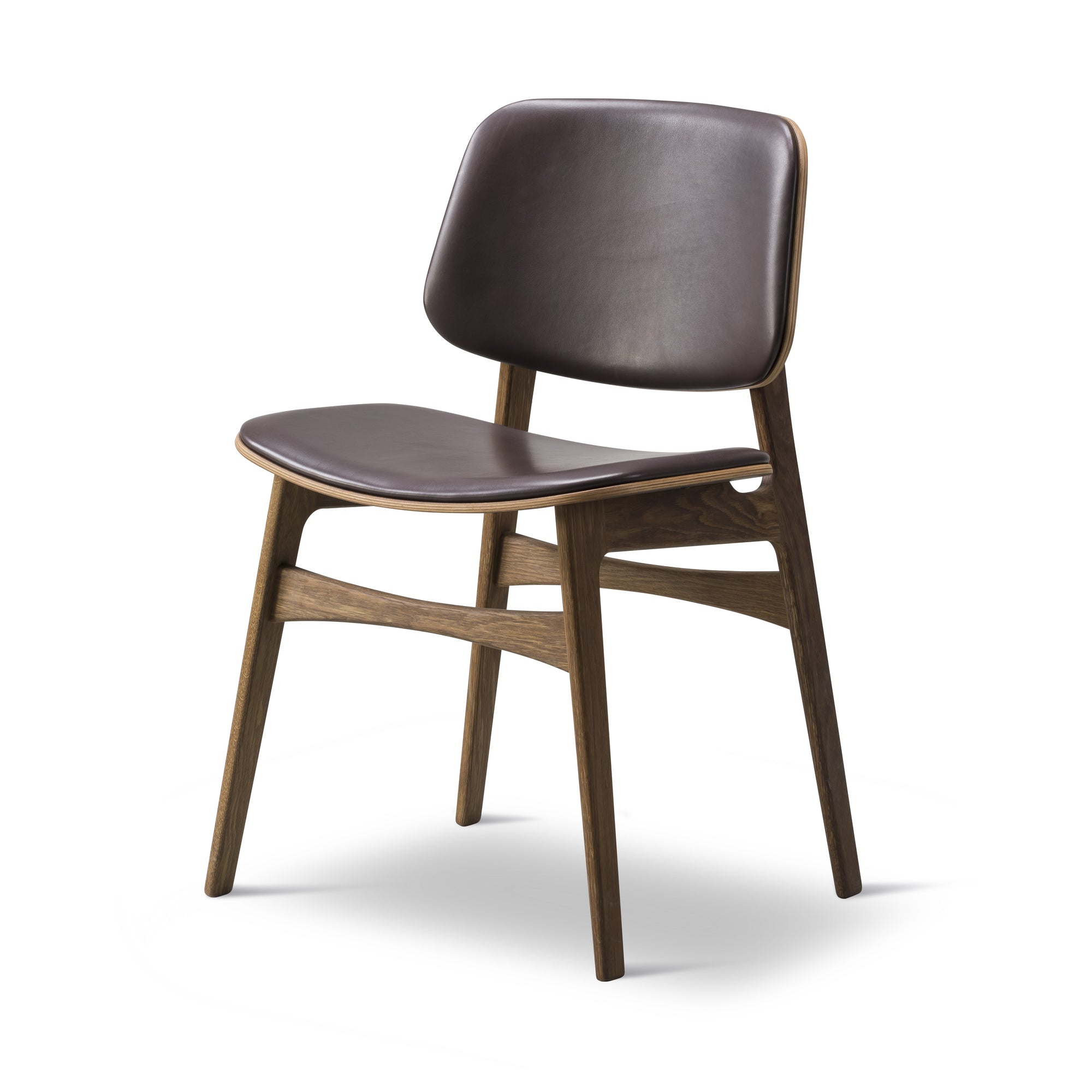 Søborg Chair — Wood Frame — Seat and Back Upholstered